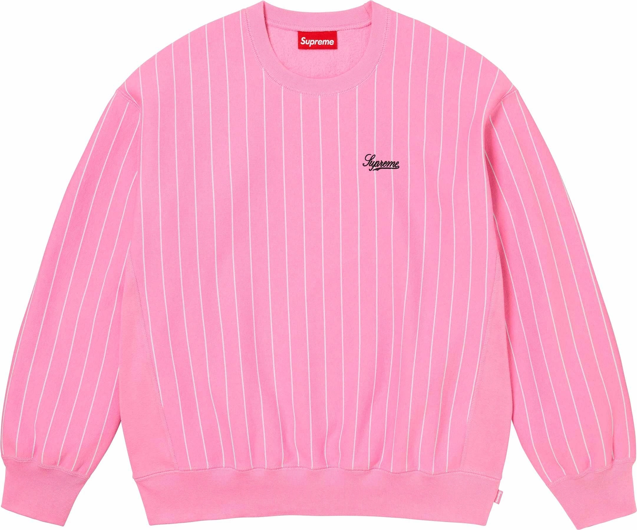 Pinstripe Crewneck view 2